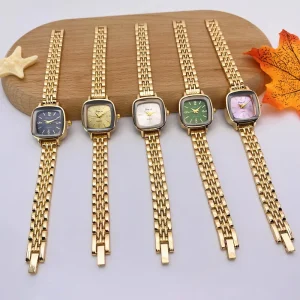 Women’s Entry Luxury Alloy Square Quartz Watch