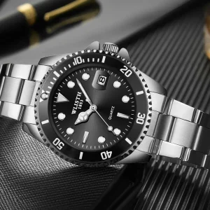 Womens Foreign Trade Leisure Fashionable Couples Timepieces Unisex Quartz Analog Pointer Watches Stainless Steel Band 10mm 30M