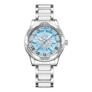 Women’s Quartz Watch Fashion Casual Daily Wear with Stainless Steel Strap
