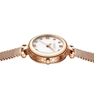 Women’s Quartz Watch OEM Waterproof Stainless Steel Fashion Business Wristwatch