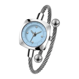 Women’s Quartz Wristwatch Stainless Steel Band Alloy Case Water Resistant Pointer