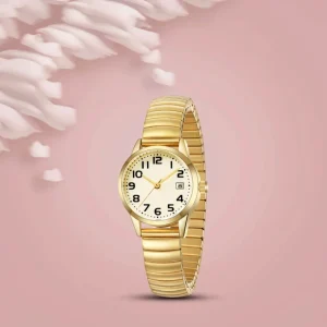 Women’s Seiko Movement Sport Fashion Quartz Watch Expansion Stainless Steel Band Case Easy Reader Dial Waterproof Elegant Gift
