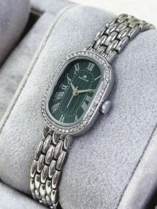 Women’s Stainless Steel Diamond Watch Waterproof Quartz Wrist Watch