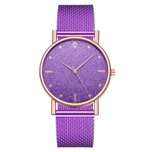 Women’s Student Korean Version Popular Simple Fashion Trend Waterproof Casual Quartz Women’s Watch