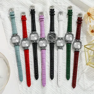 Women’s Watch Elegant Watch for Women Leather Band Ladies Watch for Woman Waterproof