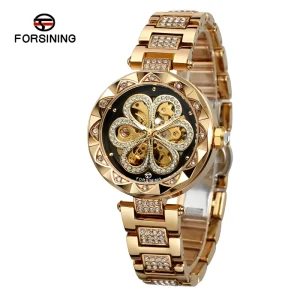 Women’s Watch, Luxury Design, Automatic Movement, Stainless Steel