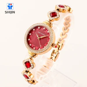 Women’s Watches Luxury Crystal Diamond Bracelet Watch Fashion Ladies Dress Quartz Wrist Watch Waterproof Relojes Femmes