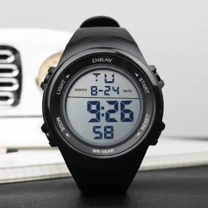 Wrist Watch Men LED Digital Electronic Sport Watch 5 ATM
