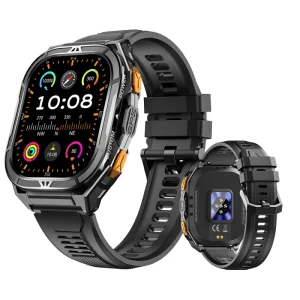 X5 Outdoor Smart Watch BT Call 1.96inch AMOLED 50M Waterproof Heart Rate Analysis GPS Smart Watch for Men