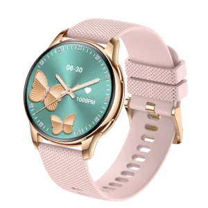 Y11 Lady Smartwatch 1.32 Inch AMOLED Screen IP68 Waterproof Sports Heart Rate Detection BT Call Fashion Smart Watch