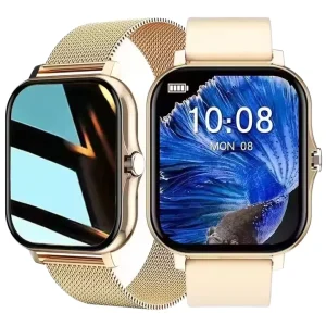 Y13 IOS Gold Alloy Fashion Fitness Water Resistance Stop Alarm Features Diver Case For Android Users Smart Watch