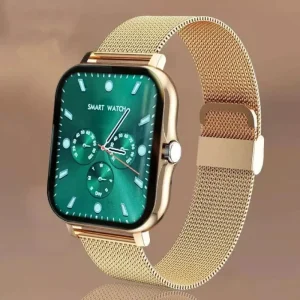 Y13 Smartwatch Sports Clock Stainless Steel Silicone Double Straps Reloj Inteligente Fitness Tracker Gold Square Smart Watch