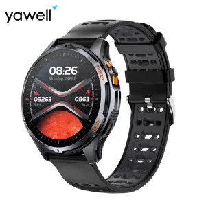 Yawell High End Smart Watch Health Monitor GPS Large Smart Watch Rugged Round Dial Smart Watch Water Proof For Men