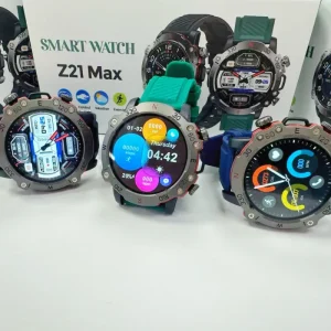 Z21 MAX Android Fitness Smart Watch for Men Sports Health Tracker Sleep Tracker Answer Calls Alarm Clock IPS Display
