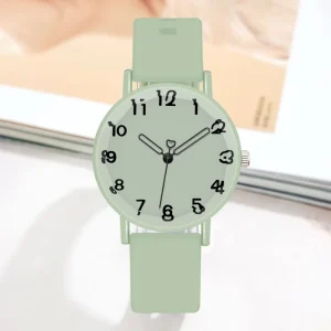 ZL 04 New Fashion Women’s Silicone Watch Band Quartz Student Simple Sports Watch