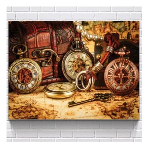 home decoration cross stitch old pocket watch art painting 5D DIY diamond painting